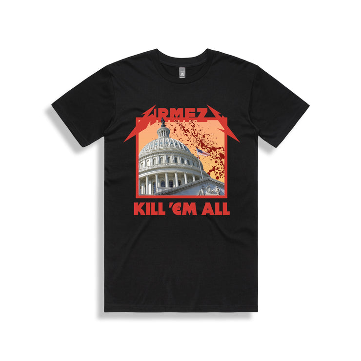 "Kill em All" tee