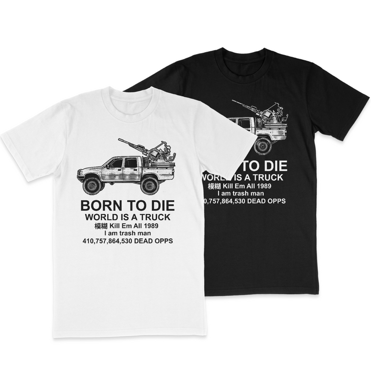 "WORLD IS A TRUCK" TEE