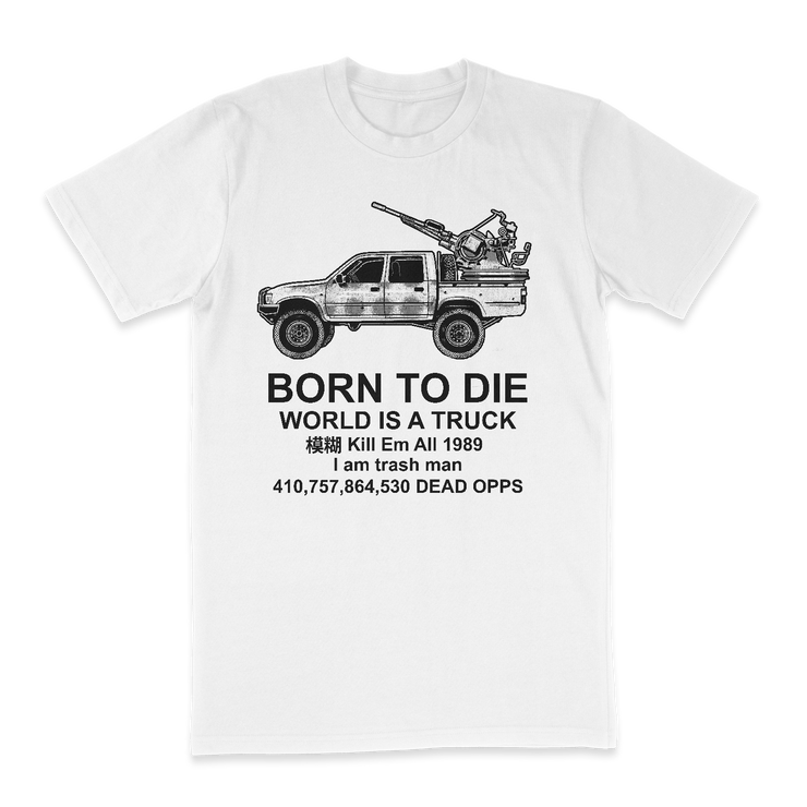 "WORLD IS A TRUCK" TEE