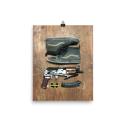 "Kicks" print